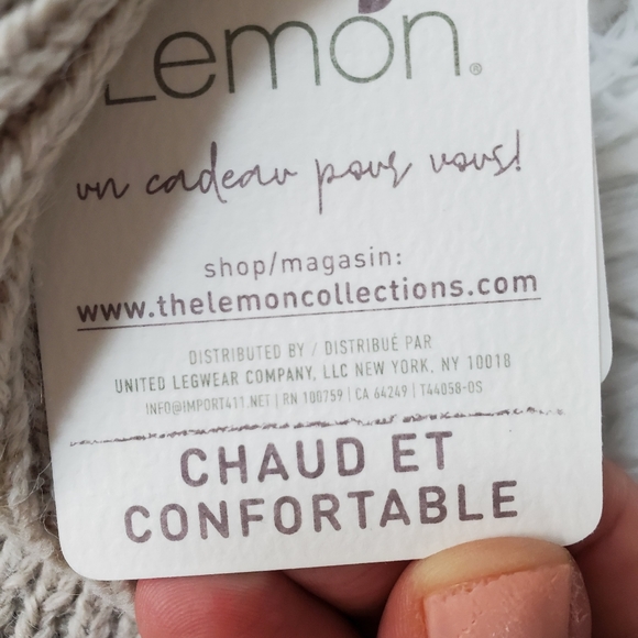 Lemon Ombre Winter Hat - Picture 4 of 5